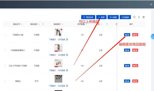 cms后台更改商品数据